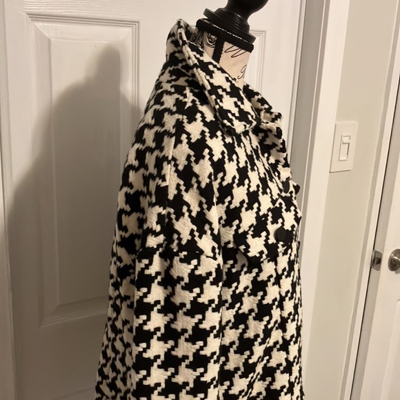 NWT Grey Lab knit houndstooth drop shoulder jacket (Medium) - Picture 2 of 7